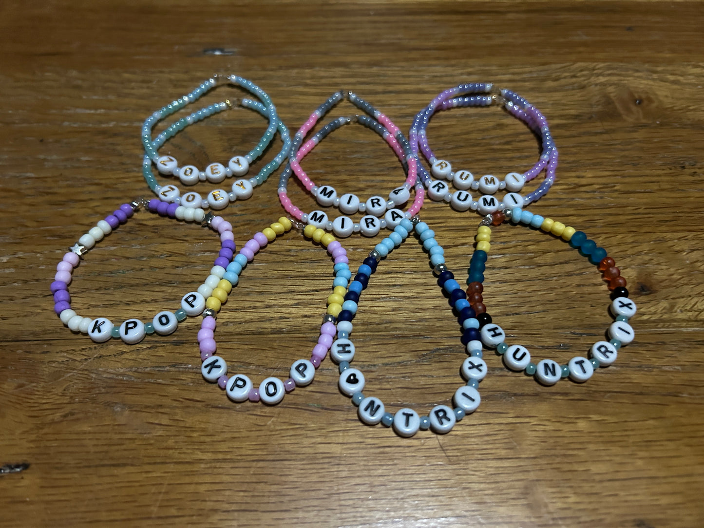 K-Pop Inspired Beaded Bracelets