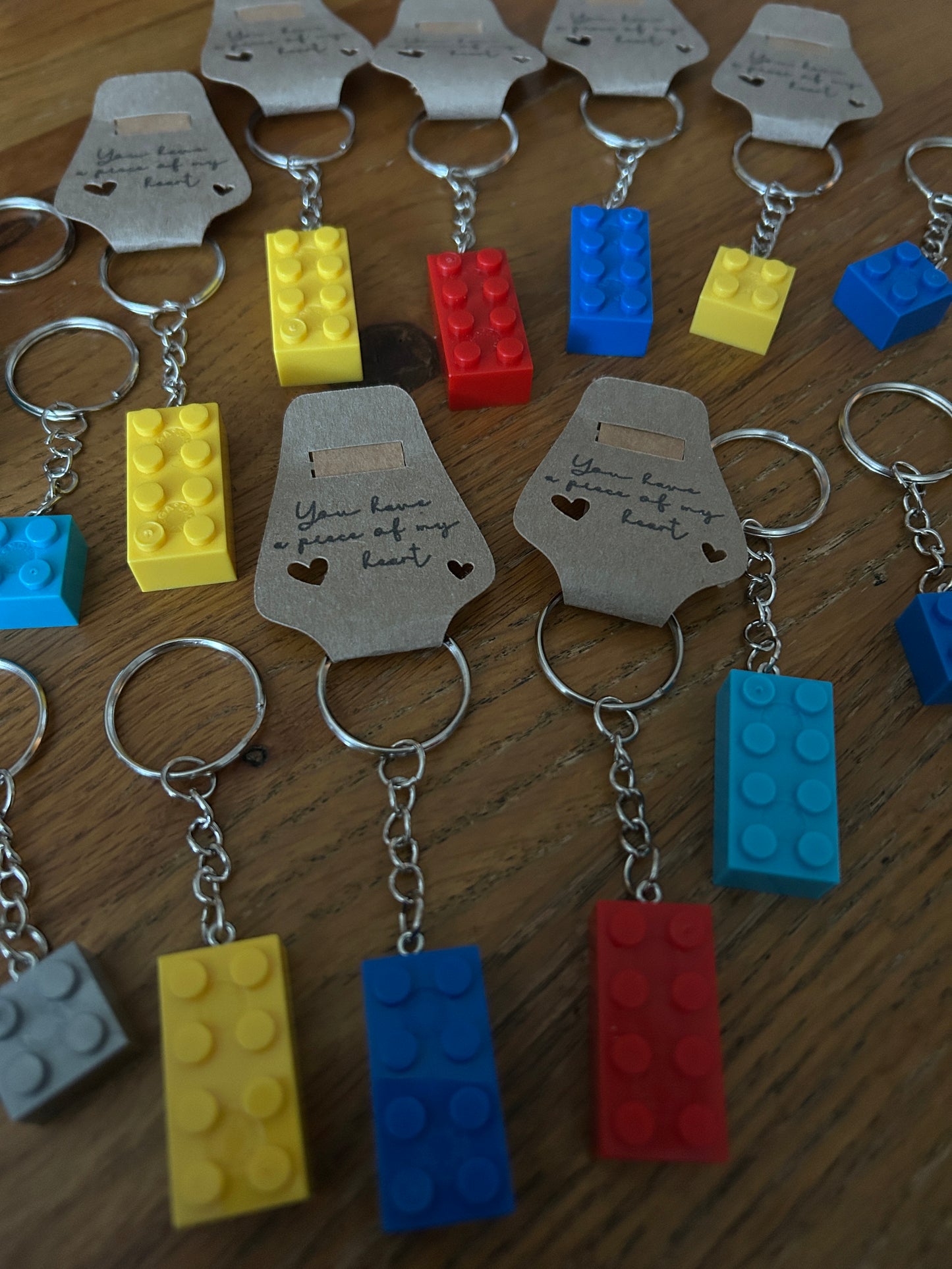 A Piece of My Heart – Block Keyring