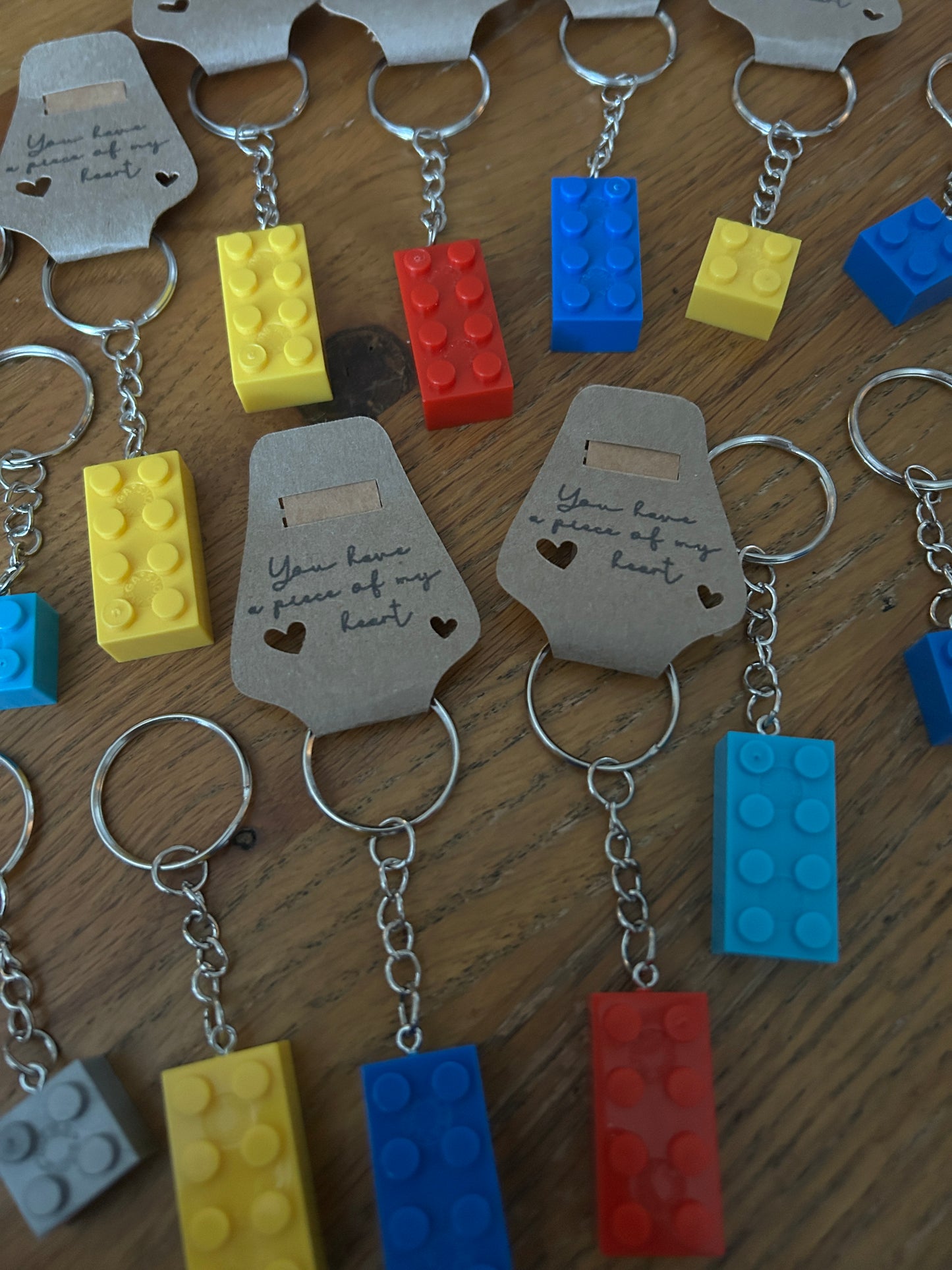 A Piece of My Heart – Block Keyring